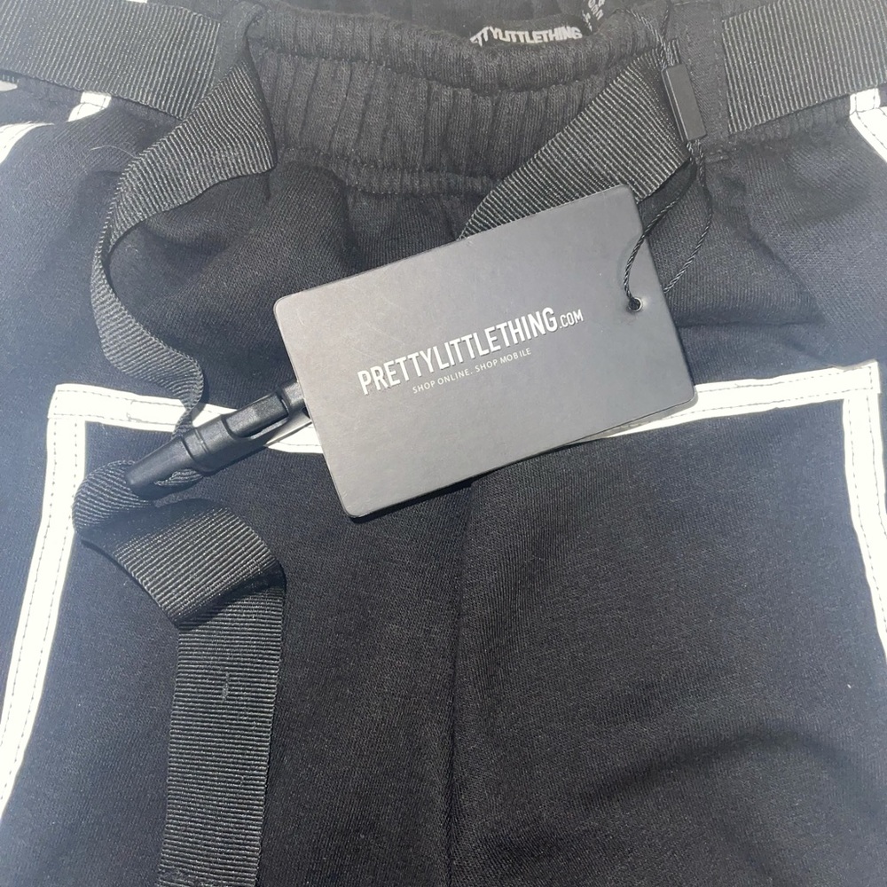PLT Black reflective jogger size 2